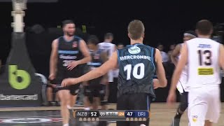 Thomas Abercrombie Posts 19 points & 13 rebounds vs. Brisbane Bullets