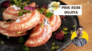 Holi Special Colourful Gujiya | Pink Rose Gujia | रवा वाली गुलाबी गुजिया | Chef Ranveer Brar