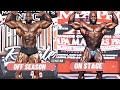 IFBB Pro Quinton Eriya Physique Comparison (Offseason VS On stage)