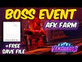 BOSS EVENT AFK GRIND [+MACRO FILE] | Anime Vanguards