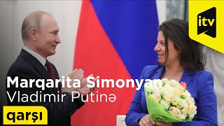 Marqarita Simonyan Vladimir Putinə qarşı