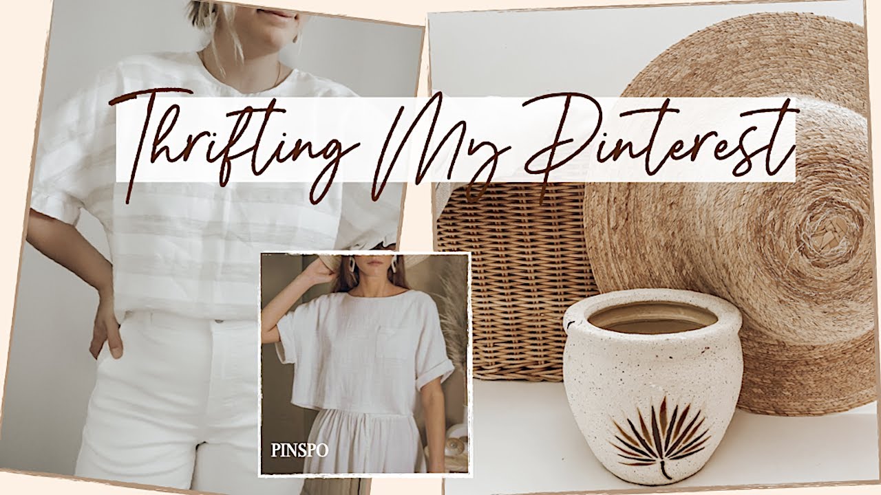 Thrifting My Pinterest Youtube