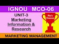 ignou mcom mco 06 marketing management unit 3 crash course part 4