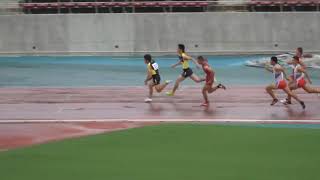 2018全国高校総体陸上南九州大会（沖縄）4×100リレー男子準決勝1組