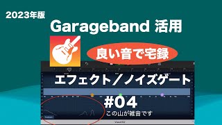 Garageband活用４／雑音を消す／ノイズゲート／エフェクト／コントロールパネル/iPhone \u0026 iPad /ボーカル・楽器演奏録音に特化した活用法／アマチュアレベルでゼロから始めよう