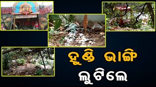 ହୁଣ୍ଡି ଭାଙ୍ଗି ଲୁଟିଲେ | Odisha Reporter