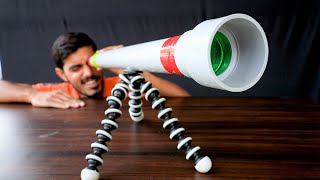 How To Make a Telescope at Home | Simple But 100% Working