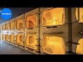 I Stayed in Japan's Cheapest Capsule Hotel like a Spaceship | A-Gate Hotel