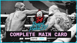 BYB 34 Bare Knuckle Brawl in the Pines IV - Three Championship Fights (Complete Main Card)