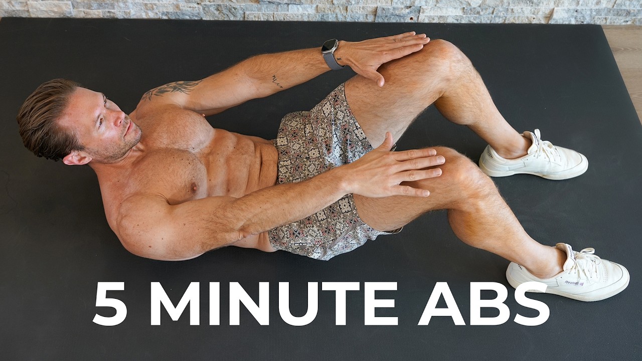 5 Minute Ab Workout Quick Effective Youtube