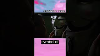 V for Vendetta: The Iconic Mask's Powerful Legacy! 🎭📽️#movietrivia #shorts #GuyFawkesMask