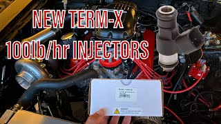 Brand New Terminator X Injectors \u0026 Box R Intake Installed On Turbo Small Block Ford