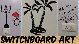 Amazing Switchboard Art designs | Switchboard decoration ideas | Wall painting 🎨 | DIY