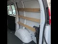 2019 gmc savana cargo van interior