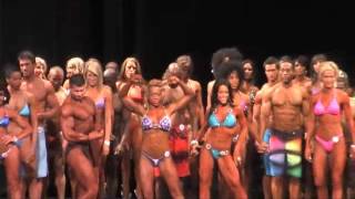 20th ANNIVERSARY 2011 NPC ELITE MUSCLE CLASSIC PARADE OF 207 CONTESTANTS