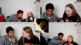 REACTING TO HURRY UP TOMORROW THE ALBUM BY THE WEEKND