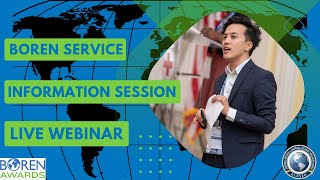 Boren Awards - NSEP Federal Service Information Session