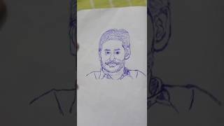 jai jagan 🇸🇱.#cm jagan mohan reddy#drawing jagan#artisticpothulaprem