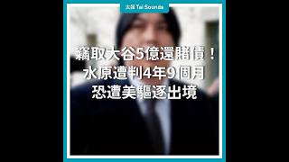 【動畫說時事】竊取大谷5億還賭債！水原遭判4年9個月　恐遭美驅逐出境  #大谷翔平 #水原一平 #判刑 #道奇隊 #MLB #詐欺 #偷竊 #美國 #日本 #ShoheiOhtani #Dodgers