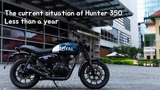 로얄 엔필드 헌터 350 현재 상황 / The current situation of Hunter 350