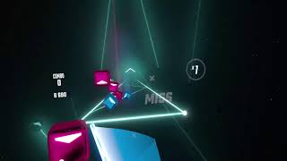 Beat Saber: Expert+ nos ilyen a legnehezebb szint (No fail) 1 rész