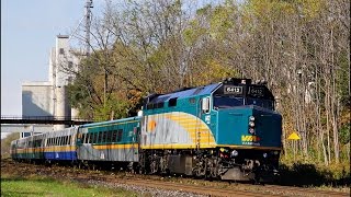 RAILREEL CP VIA OSR Woodstock Ontario Oct 19 2015