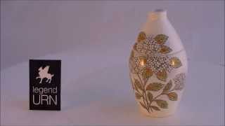 legendURN Urne peinte hand painted urns beschilderde urnen bemalte urne Handmålad urnor urna 100505