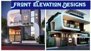 Latest Front Elevation Designs Ideas in 2024  #viralvideo