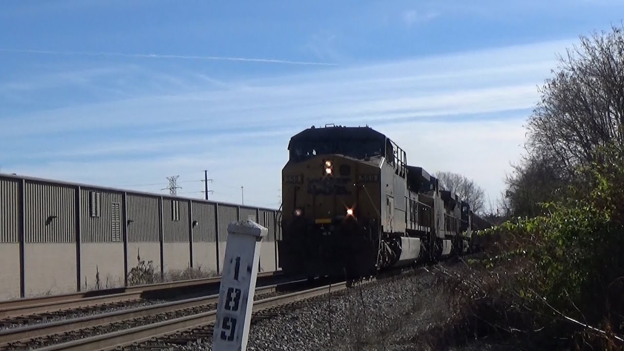 RS3K!! CSX AC44CW 559 W/ Fresh CM44AH Leads Empty Coal E041-23 On 11/27 ...