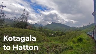 Kotagala Railway Station to Hatton Railway Station in Sri Lanka - Full Coverage