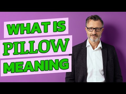 What is the correct spelling of pillow?