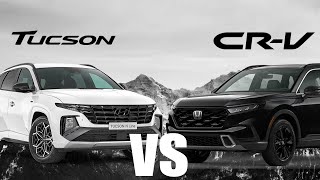 2023 Hyundai Tucson vs 2023 Honda CRV - which one is best for you?