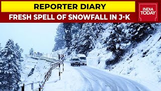 Jammu-Kashmir Receives Fresh Spell Of Snowfall, Tourists In Hurry To Reach Valley | Reporter Diary