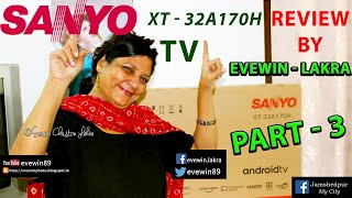 SANYO - KAIZEN - XT - 32A170H - TV - REVIEW - BY - EVEWIN - LAKRA - PART - 3