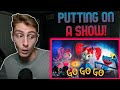 FULL CROWD! The Poppy Playtime Band - Go Go Go (official song) | REACTION