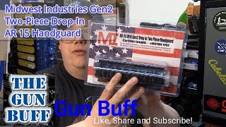 Midwest Industries Gen2 Two Piece Drop In AR 15 Handguard