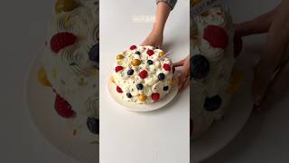 Immersive cake making ins style cake tutorial! #decompression #Immersivecakemaking  #Cakemaking