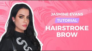 Hair Stroke Machine Brows FULL Tutorial | Jasmine Evans PMU | Killer Beauty