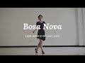 Bosa Nova Line Dance-Demo (Beginner/Intermediate rumba) Dance by May Cho