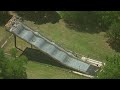 watch riders go flying bouncing down belle isle’s giant slide