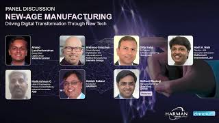 New-Age Manufacturing: Driving Digital Transformation Through New-Tech : HARMAN Panel Discussion