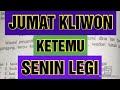 WETON JODOH JUMAT KLIWON DAN SENIN LEGI||PRIMBON