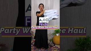 Ajio Party Wear Saree Haul under rs 1000/-🤩 #ajiosaree #ajiosareehaul #ajio #ajiolatestsaree