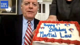 VIRAL MOMENT: GOP Rep. brings 'Happy Birthday Martial Law' cake to House hearing