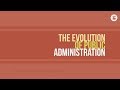 The Evolution of Public Administration