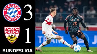 🔴 FC Bayern munich vs VfB Stuttgart 3-1 |  Bundesliga | FC Bayern v Stuttgart  HIGHLIGHTS