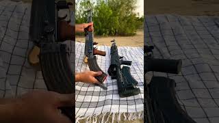 Ak47 VS SAR308 loaded #shortsfeed #fire #shortvideo #trending #youtubeshorts #shorts #aks #viral