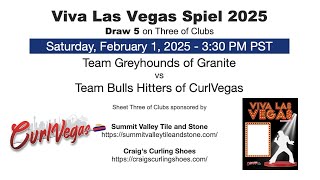 Viva Las Vegas Spiel 2025: Draw 5 on Three of Clubs - Greyhounds vs. Bulls Hitters