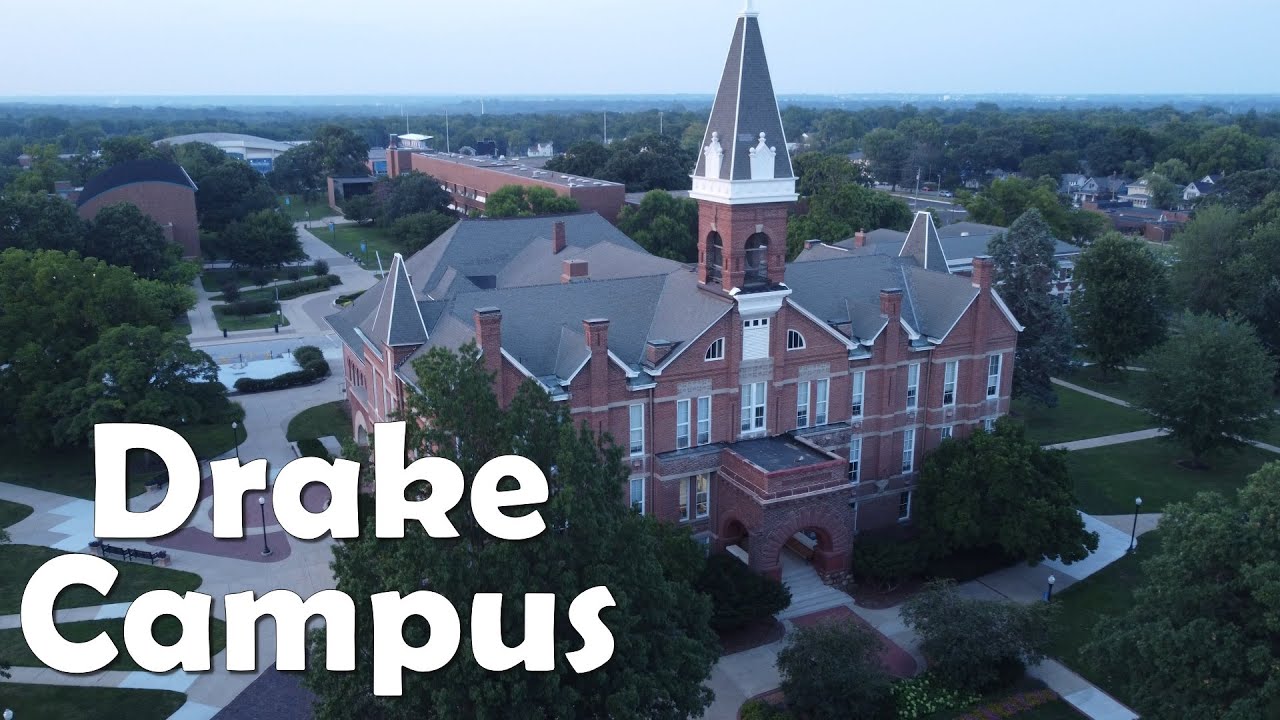 Drake University 4k Campus Drone Tour Youtube