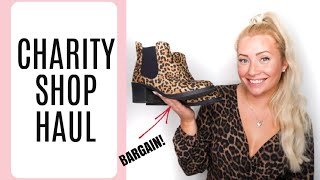 CHARITY SHOP HAUL UK / THRIFT SHOP HAUL | WOMENS FASHION | CHILDREN'S CLOTHES | BEING MRS DUDLEY